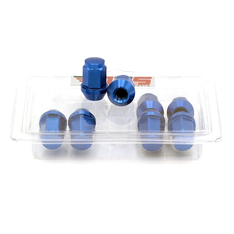 Kit Unidades Tuerca C Nica Aluminio M X Azul