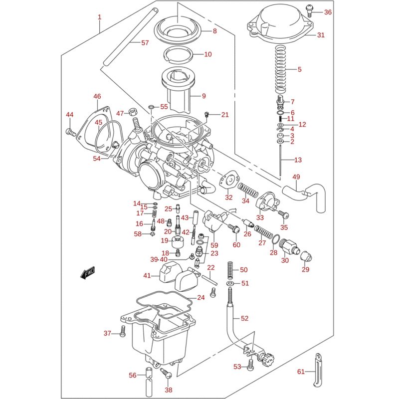 anchura Subproducto Eficacia Motos, accesorios y piezas Carburadores Kit de reparación de carburador de  motocicleta flotante aguja asiento piezas para LTZ400 YFM660 LTZ L-TZ 400  YFM 660 Grizzly raghuinstech.com