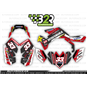 Kit adhesivos personalizable Suzuki LTR 450 Yoshimura amarillo