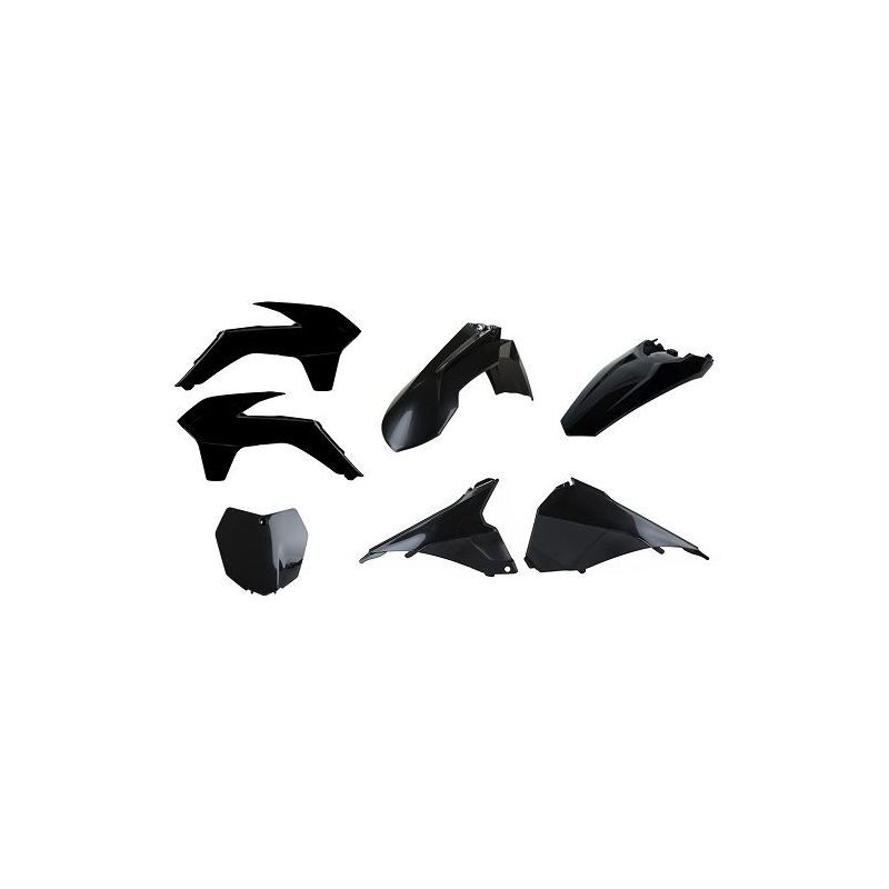 Kit de plástica Polisport KTM SX SX-F XC XC-F 13-15 Negro