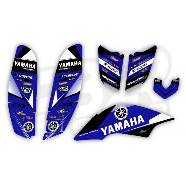 Kit adhesivos B2R Yamaha YFM 660 azul